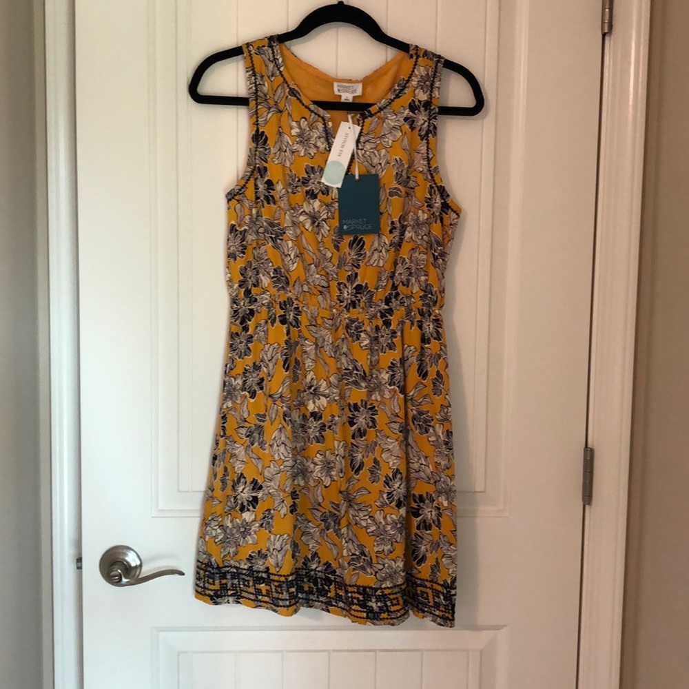 Market & Spruce Auria Embroidered Dress